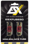 ESX Set sigurante ESX ESXFUSE50, 2 bucati, Mini ANL, 50 A (ESXFUSE50)