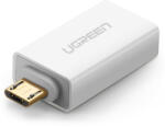 UGREEN Adaptor Ugreen micro USB la USB 2.0 OTG white (US195)