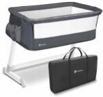 Lionelo - Patut co-sleeper Theo Dark 2 in 1, 90x50 cm, Gri