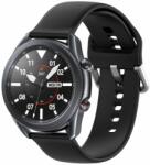  Okosóra szilikon szíj - Huawei Watch GT 3 (46 mm) - fekete szilikon szíj - tokgalaxis