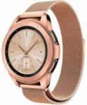 Okosóra szíj - Samsung Galaxy Watch 42 mm - TECH-PROTECT Milaneseband - mágneses arany fémszíj (20 mm szíj szélesség) - tokgalaxis