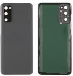  tel-szalk-19297705 Samsung Galaxy S20 / S20 5G szürke. akkufedél, hátlap, hátlapi kamera lencse (tel-szalk-19297705)