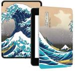 Amazon Kindle 10. generáció 2020 Tok Kanagava + E-könyvek + Kijelződvédő fólia + Érintőképernyős toll + Szótárak