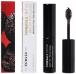 KORRES Цветна спирала за вежди, Korres Black Volcanic Minerals Tinted Brow Mascara - 01 Dark Shade 4ml