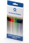 BLUERING Színes ceruza készlet, hatszögletű Bluering® 12 klf. szín , Bálnás (JJ10102)
