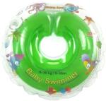 Babyswimmer Colac de gat pentru bebelusi Babyswimmer Verde cu zornaitoare 6-36 luni