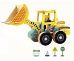 Rokr Puzzle 3D Stivuitor, Robotime, Lemn, 44 piese, VE202