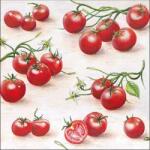 Ambiente Tomatoes papírszalvéta 33x33cm, 20db-os - szep-otthon