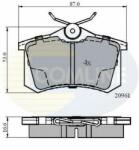 COMLINE Set placute frana, frana disc PEUGEOT EXPERT (224) (1995 - 2016) COMLINE CBP0797