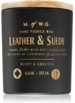 MAKERS OF WAX GOODS Leather & Suede lumânare parfumată 357, 2 g