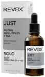 Revox Just Alpha Arbutin 2% Élénkítő arcszérum, 30 ml