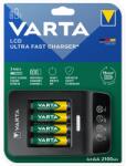VARTA 57685101441 LCD Ultra Fast Charger/4db AA 2100mAh akku/akku töltő (57685101441)