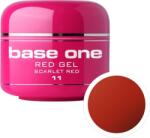 Base One Gel UV color Base One, Red, scarlet red 11, 5 g