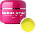 Base One Gel UV color Base One, royal yellow 01, 5 g
