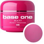 Base One Gel UV color Base One, Matt, pinky promise 06, 5 g