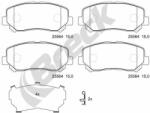 BRECK set placute frana, frana disc BRECK 25564 00 701 00 (25564 00 701 00)