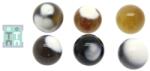  Sfera Agata Orca Minerala Naturala - 21-24 x 21-24 mm - 1 Buc