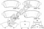 BRECK set placute frana, frana disc BRECK 24283 00 702 10 (24283 00 702 10)