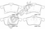 BRECK set placute frana, frana disc BRECK 23832 00 702 10 (23832 00 702 10)