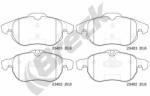 BRECK set placute frana, frana disc BRECK 23402 00 701 00 (23402 00 701 00)
