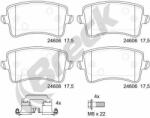 BRECK set placute frana, frana disc BRECK 24606 00 554 10 (24606 00 554 10)