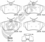 BRECK set placute frana, frana disc BRECK 24578 00 702 00 (24578 00 702 00)