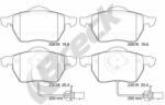 BRECK set placute frana, frana disc BRECK 23018 00 701 10 (23018 00 701 10)