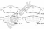 BRECK set placute frana, frana disc BRECK 23716 00 704 00 (23716 00 704 00)