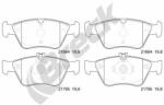 BRECK set placute frana, frana disc BRECK 21664 00 701 20 (21664 00 701 20)