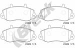 BRECK set placute frana, frana disc BRECK 23302 00 703 00 (23302 00 703 00)
