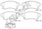 BRECK set placute frana, frana disc BRECK 25031 00 701 00 (25031 00 701 00)