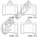 BRECK set placute frana, frana disc BRECK 23305 00 702 00 (23305 00 702 00)