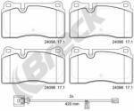BRECK set placute frana, frana disc BRECK 24098 00 551 00 (24098 00 551 00)