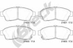 BRECK set placute frana, frana disc BRECK 21601 00 701 10 (21601 00 701 10)