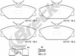 BRECK set placute frana, frana disc BRECK 23172 00 702 00 (23172 00 702 00)