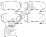 BRECK set placute frana, frana disc BRECK 23891 00 701 10 (23891 00 701 10)