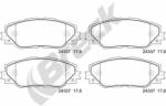 BRECK set placute frana, frana disc BRECK 24337 00 701 00 (24337 00 701 00)