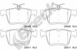 BRECK set placute frana, frana disc BRECK 25009 00 704 00 (25009 00 704 00)