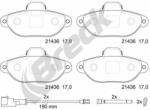 BRECK set placute frana, frana disc BRECK 21436 00 702 10 (21436 00 702 10)