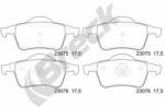 BRECK set placute frana, frana disc BRECK 23076 00 702 00 (23076 00 702 00)