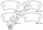 BRECK set placute frana, frana disc BRECK 24693 00 701 00 (24693 00 701 00)