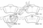 BRECK set placute frana, frana disc BRECK 23281 00 701 00 (23281 00 701 00)