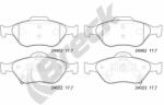 BRECK set placute frana, frana disc BRECK 24952 00 702 00 (24952 00 702 00)