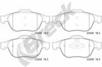 BRECK set placute frana, frana disc BRECK 23248 00 701 00 (23248 00 701 00)