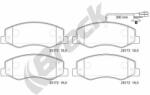 BRECK set placute frana, frana disc BRECK 25172 00 703 10 (25172 00 703 10)