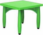OOKEE Masa verde patrata din plastic masura 2 pentru gradinita (YCY006V)