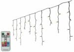 Lumineo okos jégcsap fényfüggöny meleg fehér 5, 85m 150 LED (490711)