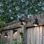 Lumineo Kültéri LED party fényfüzér meleg fehér 4, 5 m, 10 izzó (LU4012W) (40101136)