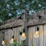 Lumineo Party fényfüzér 9, 5m villanykörte sorolható 20 meleg fehér LED L (40101377)