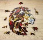 EWA Puzzle din lemn, Lion, 100 piese @ EWA (EWA00120)